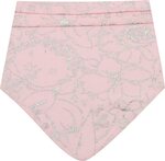 Dojčenská bavlnená šatka na krk New Baby NUNU ružová M