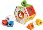 Hape Drevená vkladačka s geometrickými tvarmi