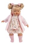 Llorens 33168 ROBERTA - muñeca realista con sonidos y cuerpo de tela suave