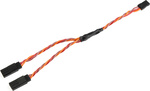 Kábel serva Y krútený JR HD 22AWG 15cm