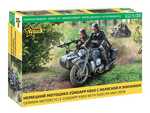 Modellbausatz Militär 3717 - Zündapp K800 Motorrad mit Beiwagen (1:35)