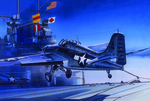 Modellbausatz Flugzeug 12451 - F4F-4 (1:72)