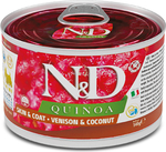 KONZERVA N&amp;D DOG QUINOA REH &amp; KOKOS 140g