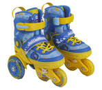 Kinder leuchtende Rollschuhe - Blau (Gr. 26-30)