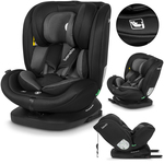 Lionelo Autosedačka Bastiaan i-Size (40-150 cm) Black Grey