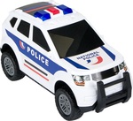 Voiture de police à inertie avec effets 31 cm