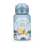 PETITE&amp;MARS Láhev nerezová termo se slámkou 350 ml Work Zone 12m+
