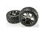 Traxxas kolo 2.8", disk All-Star čierny chróm, pneu Anaconda (2) (zadný)