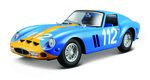 Bburago 1:24 Ferrari Racing MODELLBAUSATZ - 250 GTO Nr.112 blau