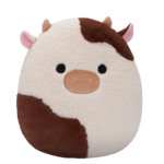 SQUISHMALLOWS Fuzzamallows Krava - Ronnie, 30 cm