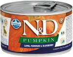 KONZERVA N&amp;D DOG LAMB &amp; PUMPKIN &amp; BLUEBERRY PUPPY 140g