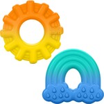 BRIGHT STARTS Morsetto in silicone - Chance of Smiles™ 3m+