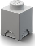 LEGO® úložný box 1 - šedý 125 x 125 x 180 mm