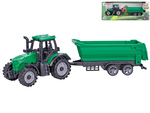 Traktor s vlečkou 18cm voľný chod