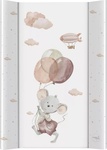 CEBA Podložka prebaľovacia 2-hranná mäkká (50x70) Basic Mouse