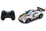 Auto 9 Champion svietiace dymiace RC na diaľkové ovládanie 19cm