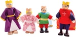 Bigjigs Toys Figurine din lemn familia regală