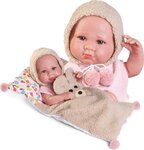 Antonio Juan 50402 LUCA - realistická bábika-bábätko s celovinylovým telom - 42 cm