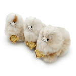 INKARI Plüschspielzeug Alpaka Mini Limited Edition Schneeleopard 15cm