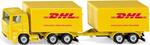 SIKU Blister - DHL kamión s prívesom