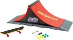 Prstový skateboard s rampou