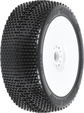 Pro-Line kolo 3.3", pneu Hole Shot 2.0 S3 Buggy, disk H17 biely (2)