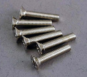 Șurub Traxxas cu cap încrucișat M3x15mm cu cap din zinc înecat. (6)