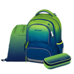 Set scolastico 3pz OXY NEXT Ombre Green