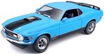 Maisto - 1970 Ford Mustang Mach 1, modrý, 1:18