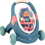 Smoby LS Chodítko 3 v 1 s bábikou