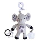 Slon babyted hrkálka plyš 30cm záves na postieľku/kočík
