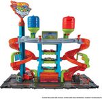Mattel Hot Wheels City color shifters autoumyváreň so špirálou