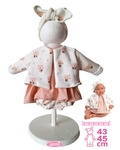 Llorens M844-004 oblečenie pre bábiku bábätko NEW BORN veľkosti 43-45 cm