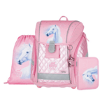 Set scolastico 3 pezzi PREMIUM LIGHT cavallo romantico