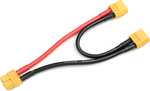 Sériový Y-kábel XT-60 12AWG 12cm