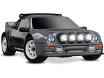 Traxxas Mini Rally Ford RS200 1:12 4WD VXL RTR šedý