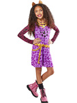 MONSTER HIGH Clawdeen detský kostým veľkosť XS(110-116cm)