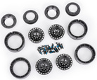 Traxxas Scheibe 1,0" Aluminium schwarz (4)