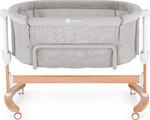 PETITE&amp;MARS Postieľka detská polohovateľná s funkciou kolísky Glory 2v1 Mocha Beige