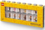 LEGO® zberateľská skrinka na 16 minifigúriek - šedá