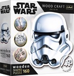 Trefl Drevené puzzle 160 dielikov - Stormtrooperova helma