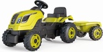 Smoby Šliapací traktor Farmer XL zelený s vozíkom