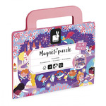 Janod Magnetipuzzle Prințese 36 buc în formă de valiză