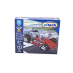 EITECH stavebnica Pretekárske auto Racer Red 135 dielikov