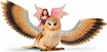 Schleich Víla na letiacej sove