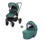 MOVE Cross 2 Kinderwagen + XL Hauptwanne kostenlos, Antique Green/Gold