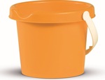Androni Kýblik s výlevkou - priemer 13 cm, oranžový