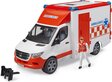 Bruder MB Sprinter sanitka s vodičom