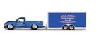 Maisto - Design Tow &amp; Go, 1993 Chevrolet 454 SS Pickup Car Trailer, 1:64