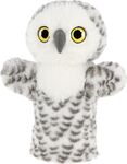 Keel Toys SE3077-7 Keeleco Eule - ökologisches Handpuppen-Plüschtier 27 cm